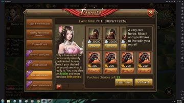 Three Kingdoms: Overlord - Event Discover Horses