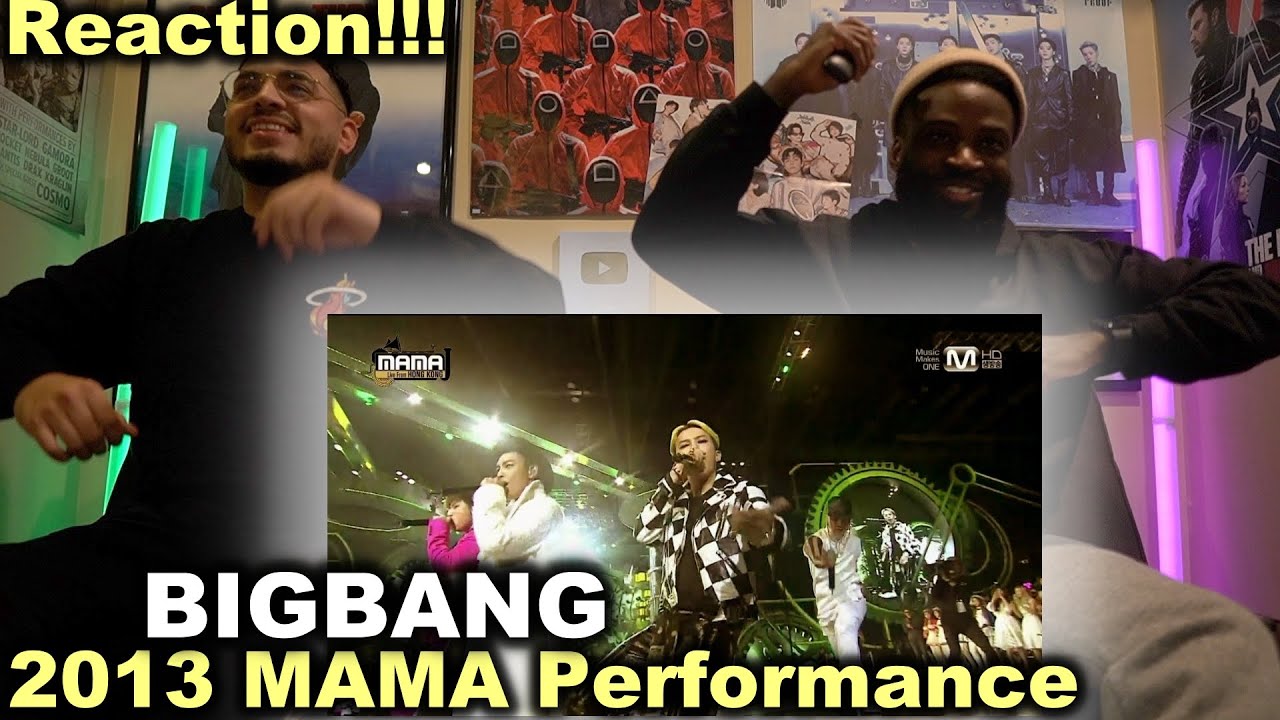 BIGBANG MAMA PERFORMANCE 2013 | REACTION