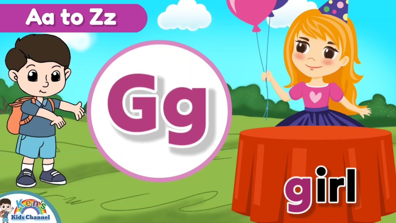 Letters Aa to Zz | Phonics for Kids | English Reading Lesson for