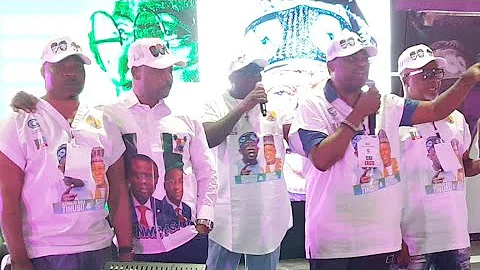 Arrival Bola Ahmed Tinubu To CGI Inauguration Of Nollywood Stars Powered By Mc Oluomo In Ikeja