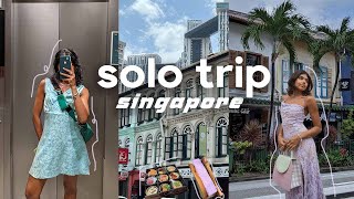 a solo trip to singapore | cafe hopping, insane food & shopping