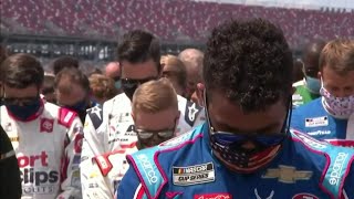 Racing driver Bubba Wallace talks media attention amid NASCAR flag controversy