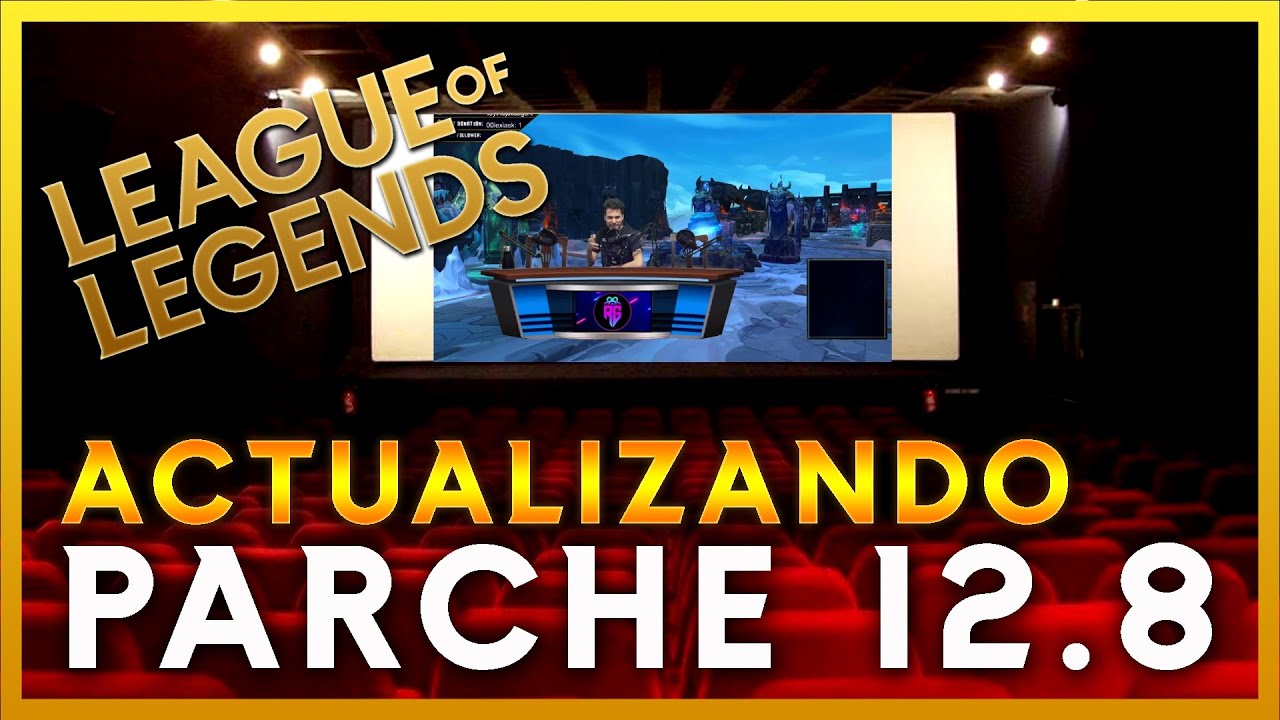 PARCHE 12.8  LOL || TORNEOS GRATUITOS LAS || LEAGUE OF LEGENDS || REACTIVE GAMING