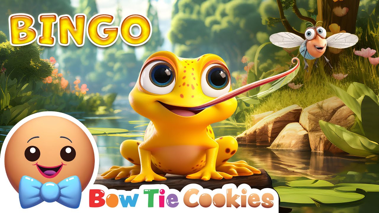 Bingo I Counting Frogs I Toddler Learning Bow Tie Cookies bingo-i-counting-frogs-i-toddler-learning-bow-tie-cookies