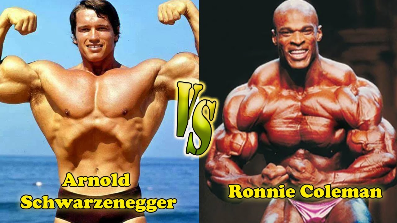 Arnold Schwarzenegger VS Ronnie Coleman Transformation From 01 To Now arnold-schwarzenegger-vs-ronnie-coleman-transformation-from-01-to-now