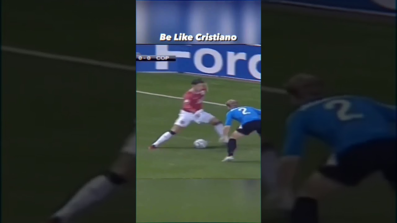 Try it ⚽ #cr7 #cristianoronaldo #skills #tutorial #shorts