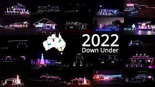 2022 AusChristmasLighting members around Australia - Down Under​
