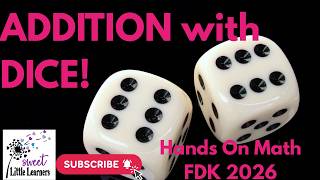Addition with Dice | Kindergarten Math Game (Hands-On Number Sense)