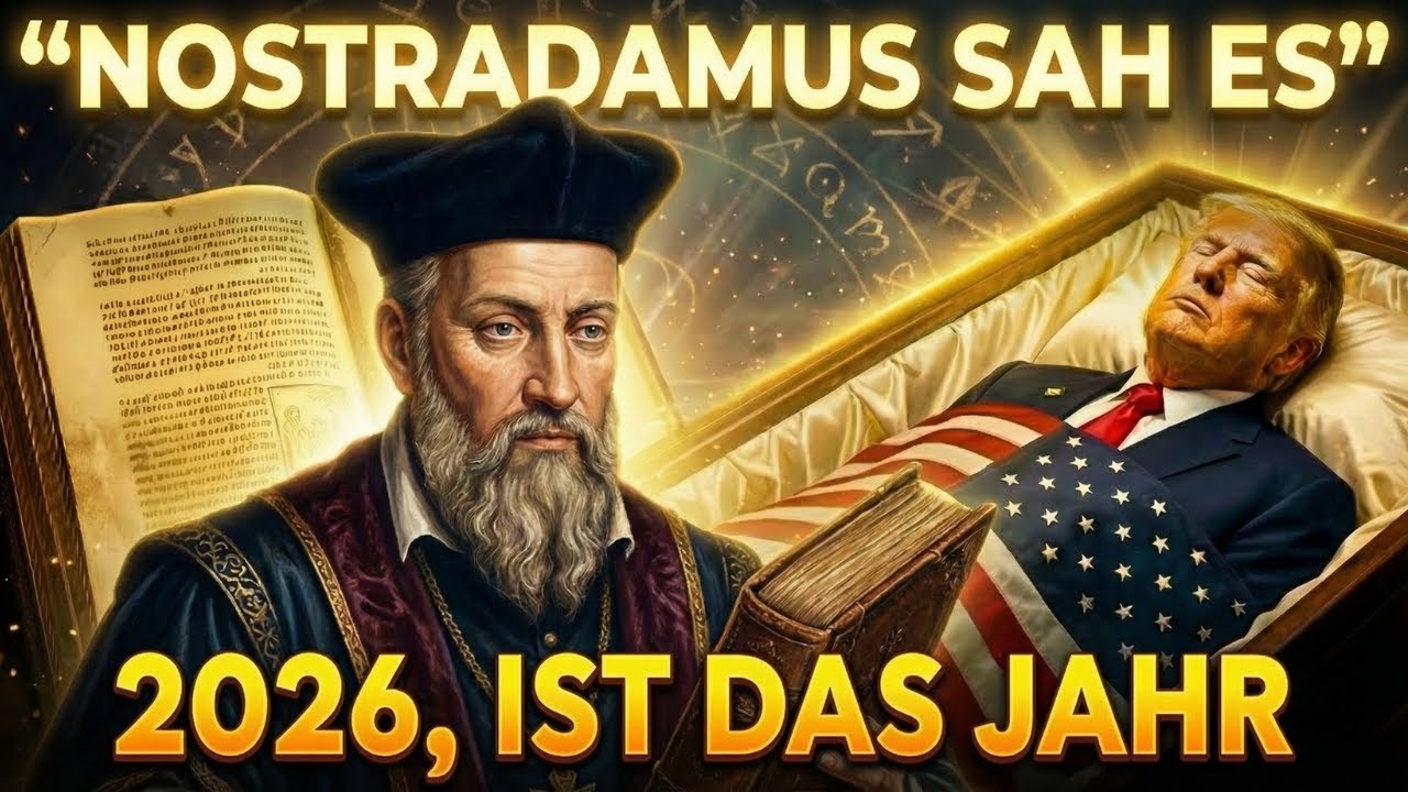 Nostradamus' 6 Prophezeiungen für 2026: Die Welt ist NICHT bereit für das, was kommt