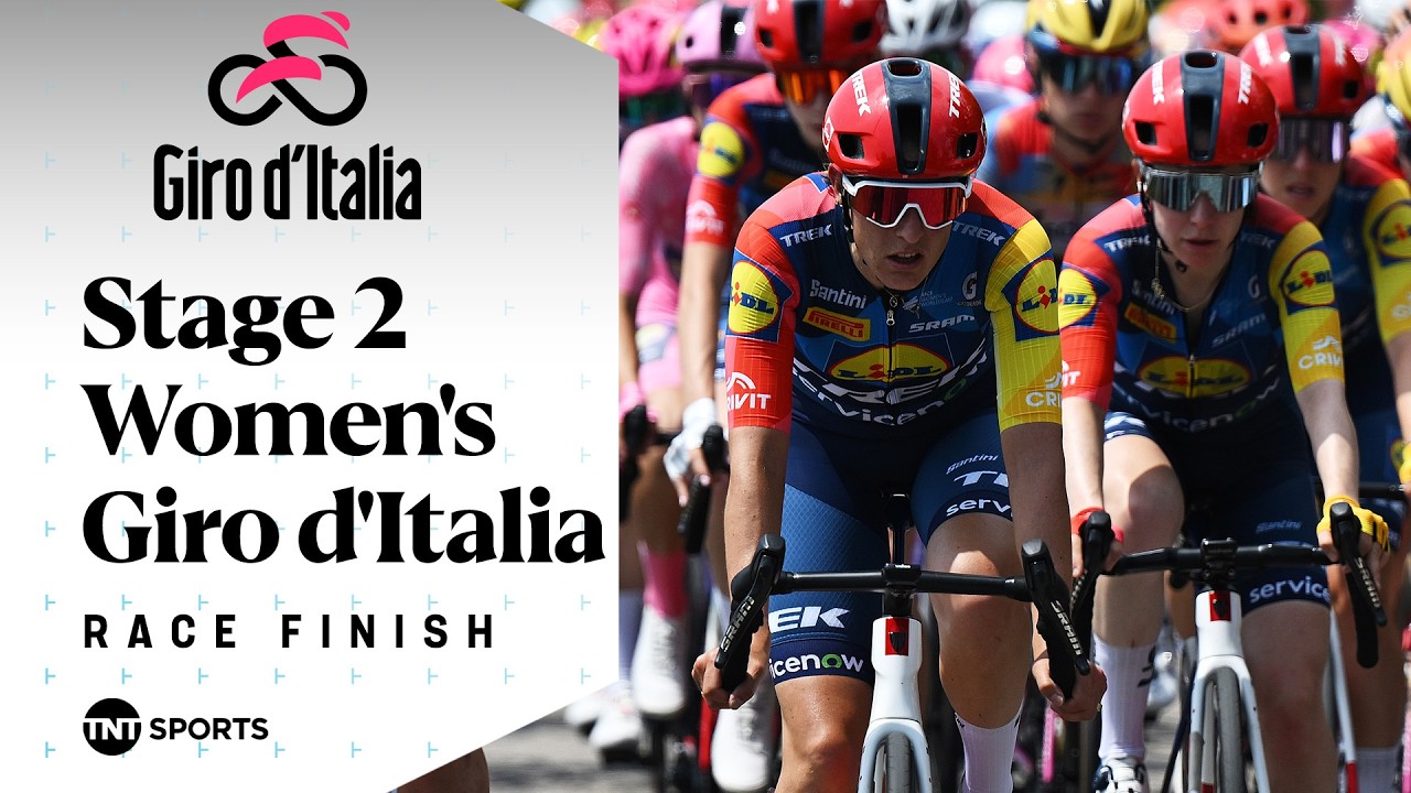 WHAT A WIN π₯ | 2026 Women's Giro d'Italia Stage 2 Final KM's | TNT Sports Cycling