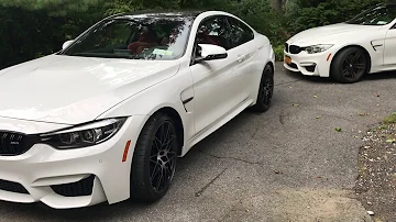 What is the difference between BMW M4 and M4 competition?