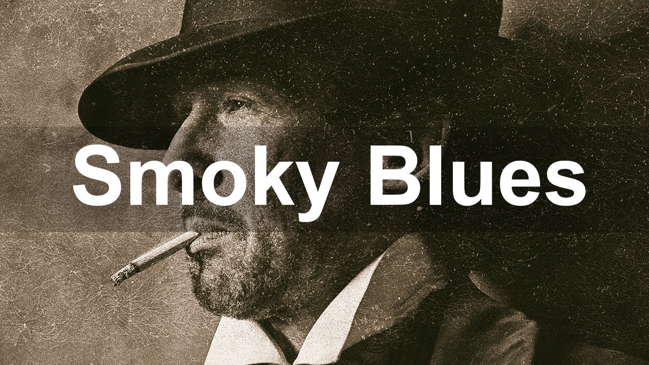 Smoky Blues Music - Dark Blues Guitar and Piano Instrumental Music