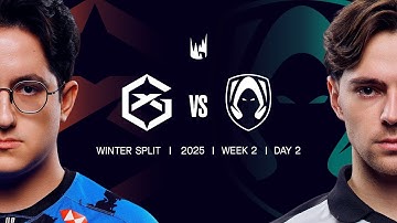 GX v TH | 2025 LEC Winter | Week 2 Day 2 | GIANTX vs. Team Heretics