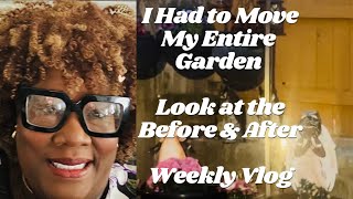 I Relocated My Entire Zone 8A Mesquite Texas Spring Garden To A New Location. Before and After Video