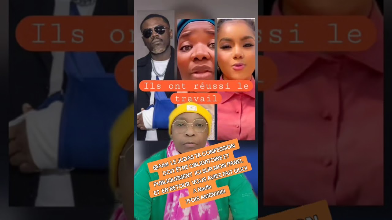 LE JUDAS ET LA Prophétesse DES TOILETTES PUBLIQUES 7FOIS MERCI!!!!!!!