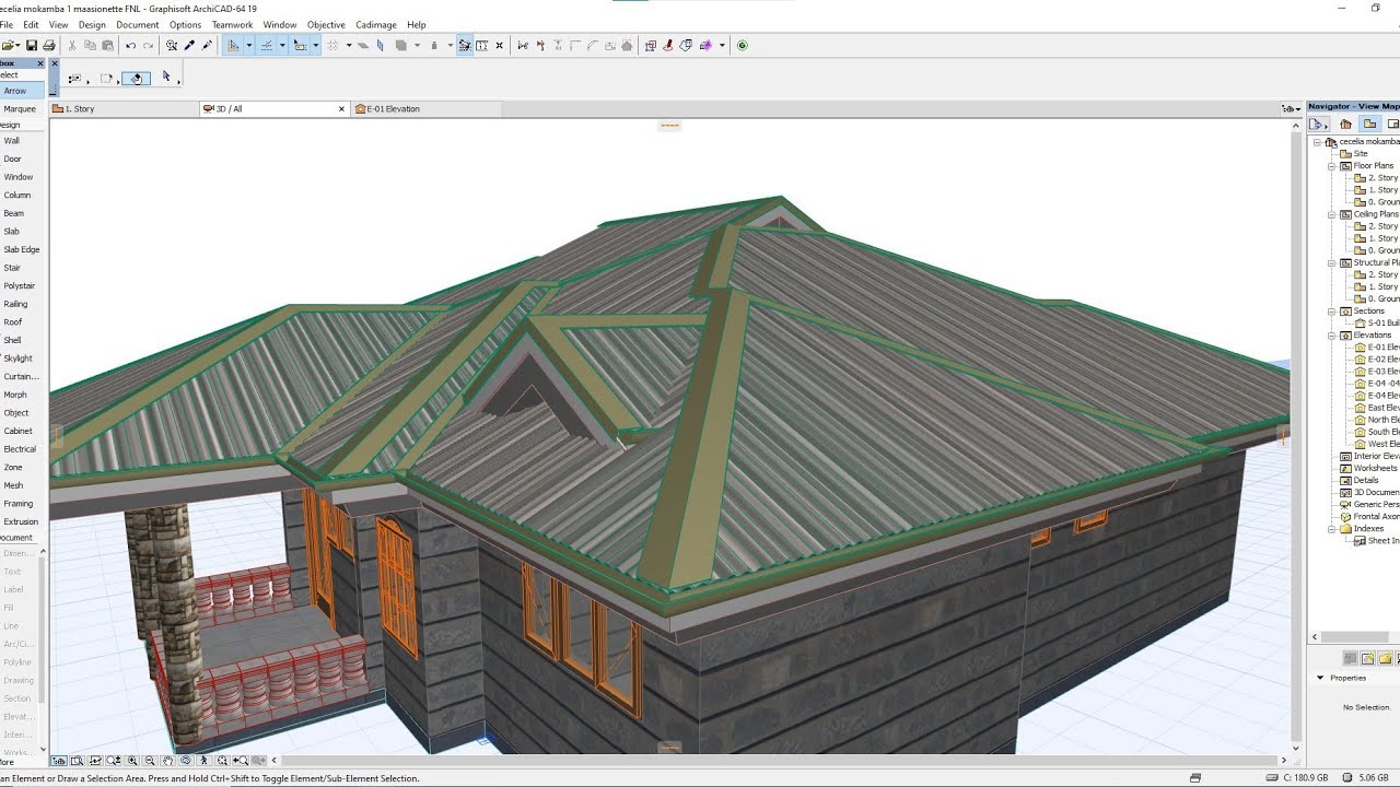 Archicad Surfaces || How to Create Custom Texture for Wall || How to ...