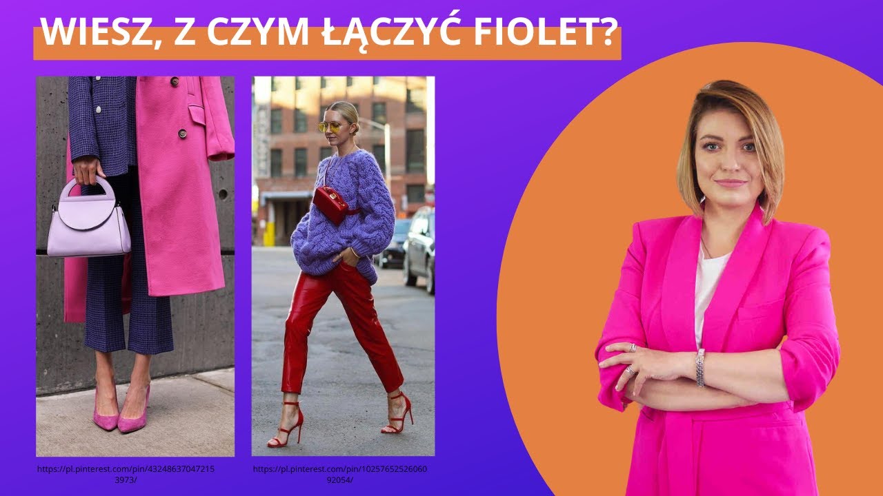 Fiolet Jaki Kolor Pasuje Do Fioletowego? Połącz fiolet z czernią, różem, a ...