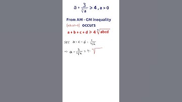 The amazing AM - GM inequality.