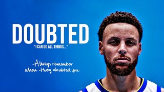 DOUBTED  Stephen Curry (Motivational MiniMovie)