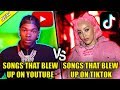 SONGS THAT BLEW UP ON YOUTUBE VS SONGS THAT BLEW UP ON TIK TOK