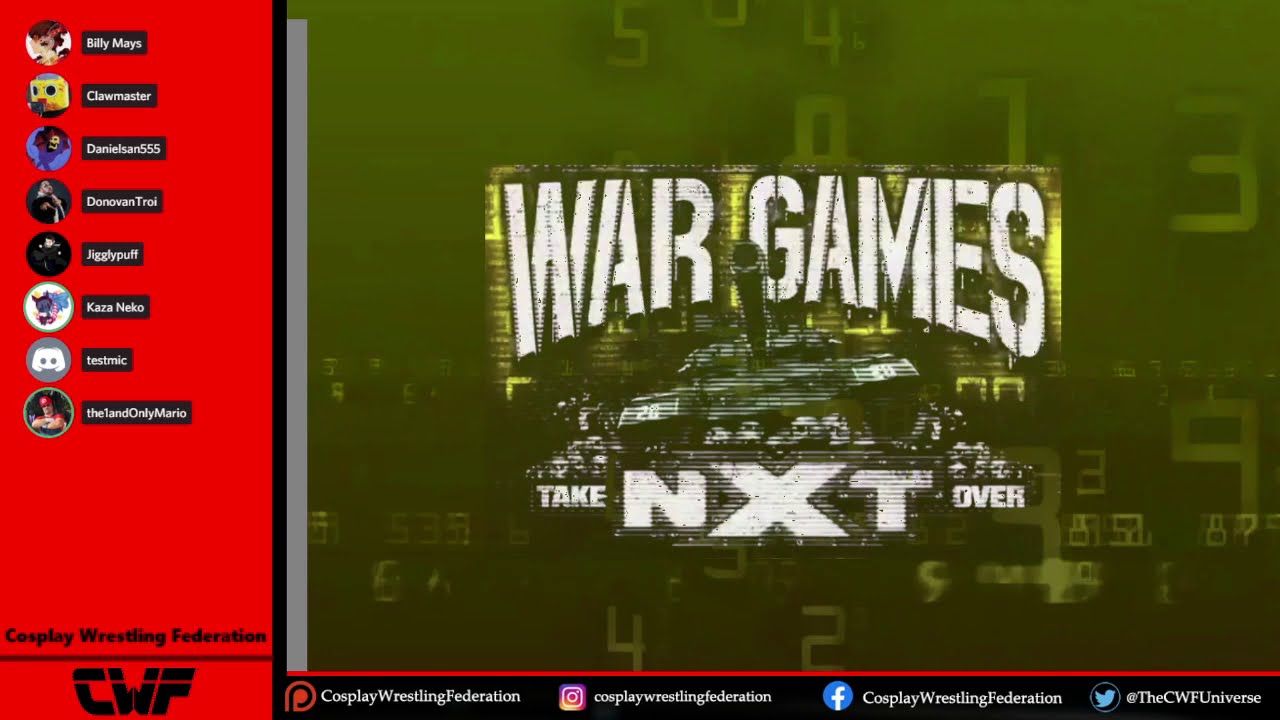 Watch a long: NXT War Games 2020