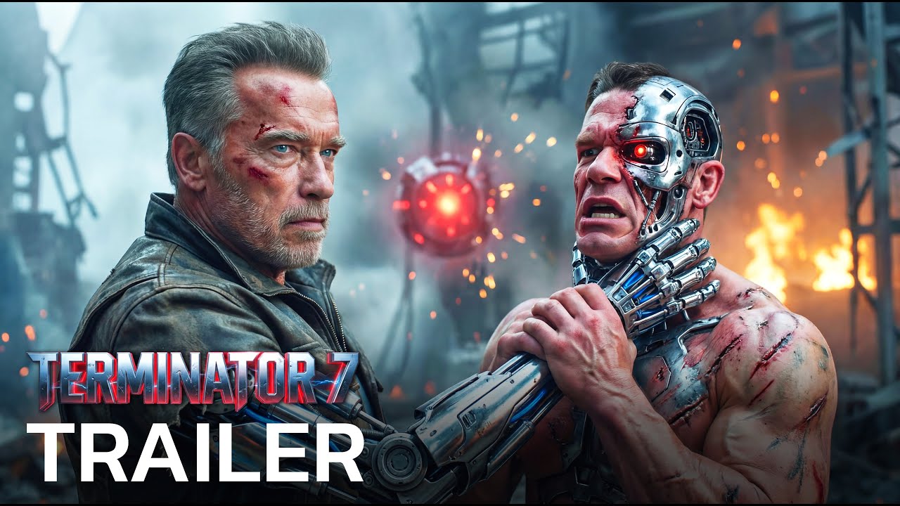 Terminator 7 2026 First Trailer Arnold John Cena