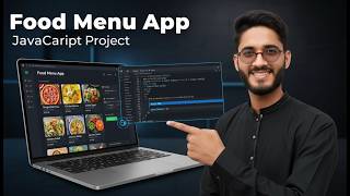 Food Menu App Using HTML CSS JavaScript | Fetch API & Async Await | Real World Project