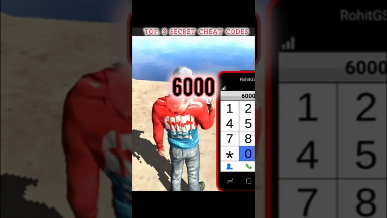 TOP 3 SECRET CHEAT CODES 🤫 indain bike driving 3D game