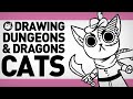 Drawing Dungeons & Dragons Cats