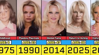 Pamela Anderson Transformation From 8 to 58 Year Old