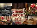 LIMPIA CONMIGO// COLABORACIÓN// limpieza después de la cena