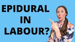 EPIDURAL IN LABOUR pros and cons (advantages & disadvantages) - Should I get an epidural