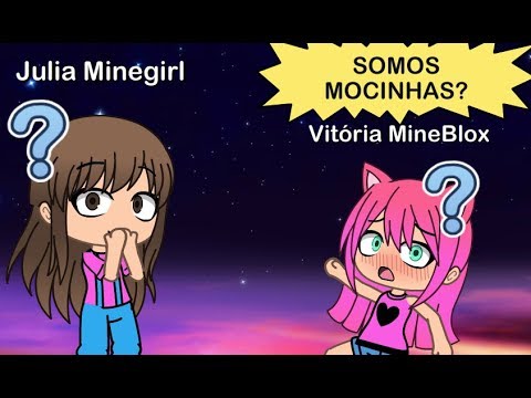 Display Julia Mine Girl e Vitória mine blox 6 pecas