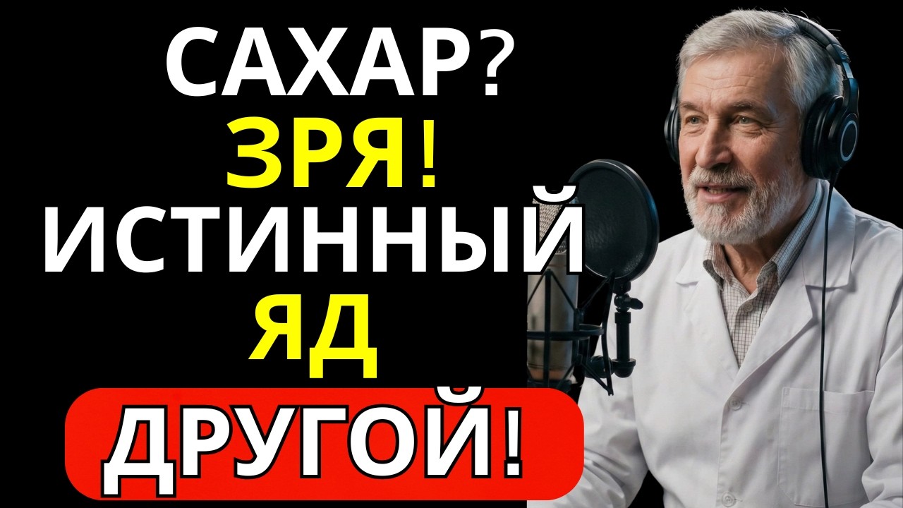 САХАР РАСТЁТ НЕ ОТ СЛАДКОГО! 7 скрытых причин диабета 2 типа после 50 | Здоровье с Доктором