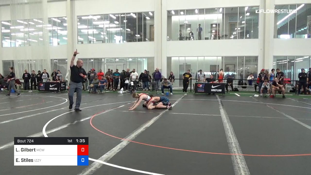 52 Kg Rr Rnd 2 Lane Gilbert Mauer Coughlin Wrestling Club Vs Ethan