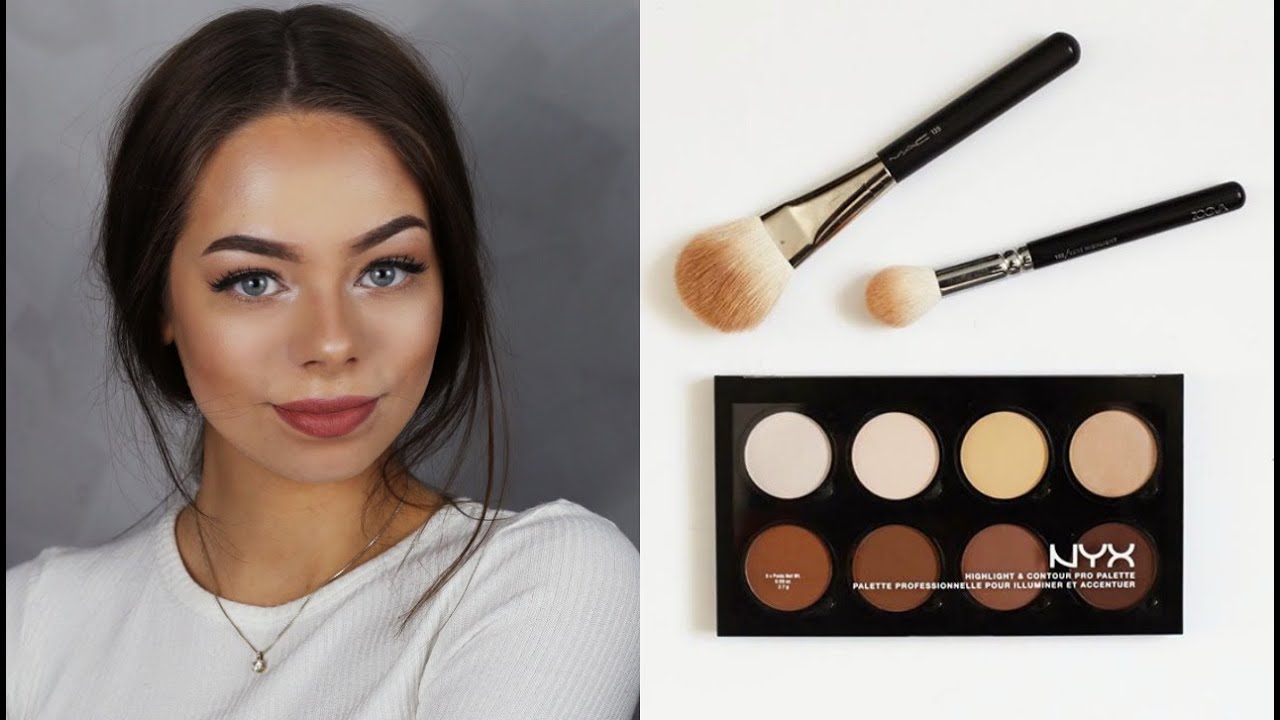 NYX CONTOUR & HIGHLIGHT PRO PALETTE / BEAUTY ON A BUDGET 