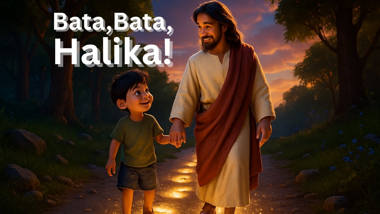 Bata, Bata Halika – Pixar Style 3D Christian Kids Song | Filipino ...