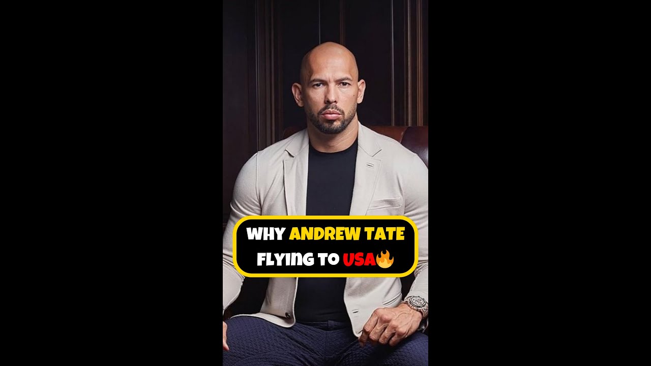 🔴 LIVE The Real Reason Andrew Tate is Flying to the USA—This Changes