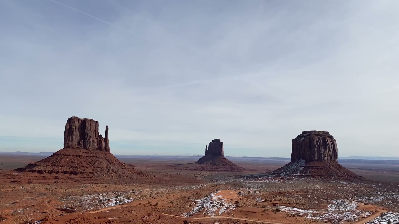 【Arizona】West Mitten Butte, East Mitten Butte & Merrick Butte @ Monument Valley ② in February 2023