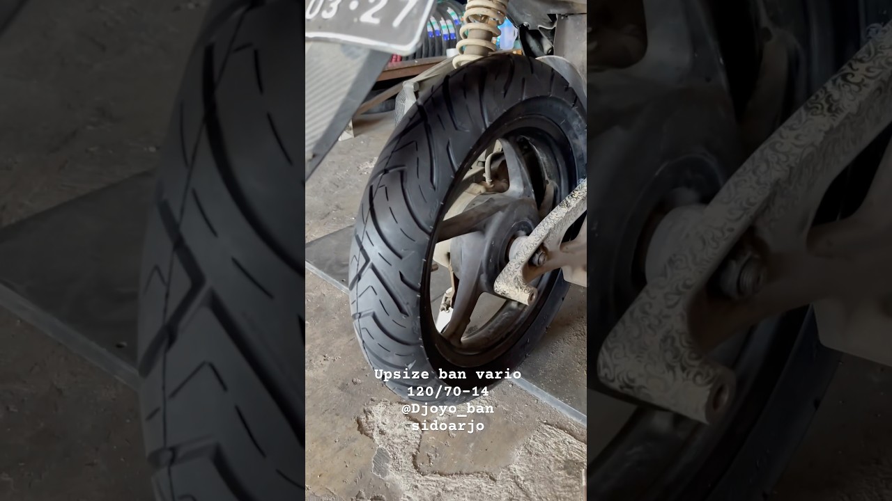upsize ban vario pake ukuran 120/70 ring 14 