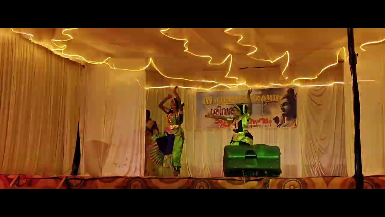 Semi classical dance performance Shivasthuthi , on shivarathri maholsavam 