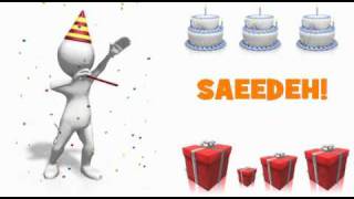 Happy Birthday Saeedeh