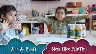 Mess Free Painting - No Mess Finger Painting