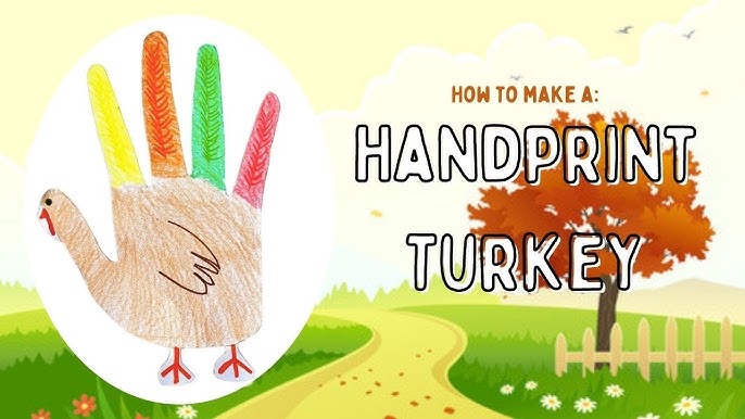 How to Make a Hand Turkey — Easy Hand Turkey Drawing Tutorial