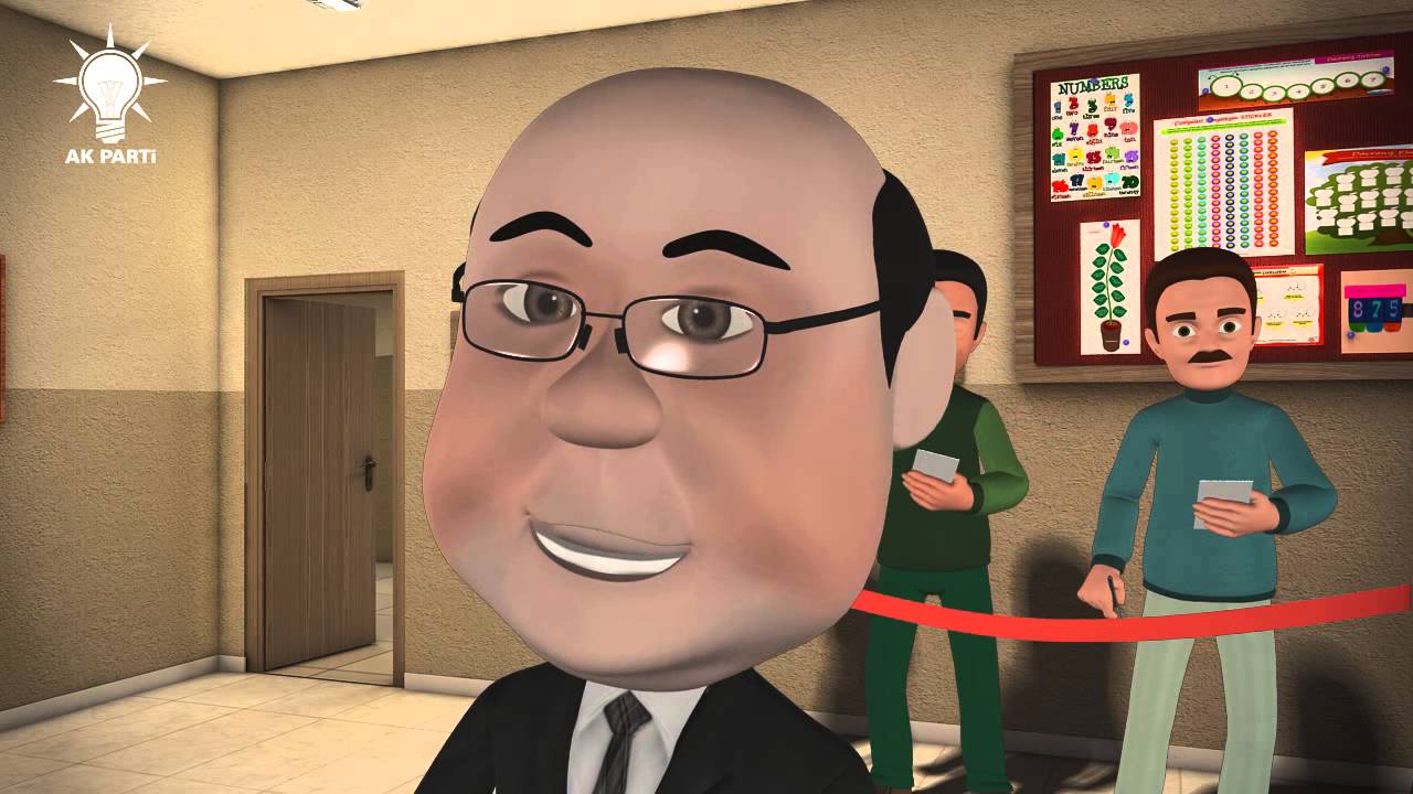 AKPARTİ - 7 Haziran 2015 - 25. Dönem Milletvekili Genel Seçimi Sandık Kurulu Eğitim Animasyon Filmi