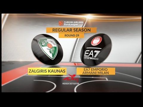 Highlights: Zalgiris Kaunas-EA7 Emporio Armani Milan