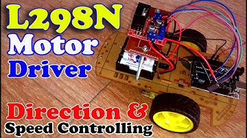 Arduino L298N dc motor control code | L298N motor Driver Arduino | Arduino motor driver L298N