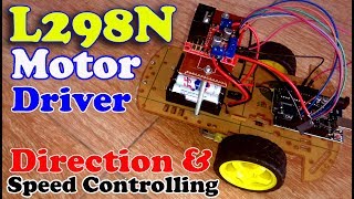 Arduino L298N dc motor control code | L298N motor Driver Arduino | Arduino motor driver L298N