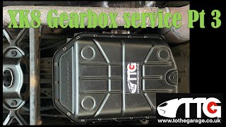 Jaguar XK8 XKR X100 Gearbox service part 4 (Last part!) Getting the oil level right.