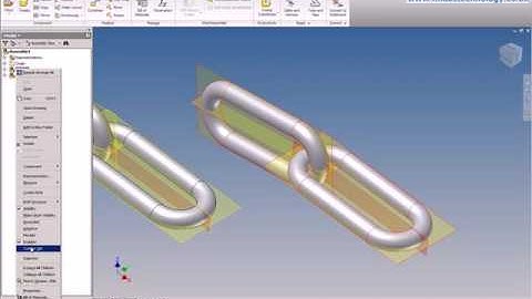 Midas Technology - AutoCAD Inventor Suite 2010 - Chain Design